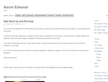 Tablet Screenshot of aaroneskaran.com